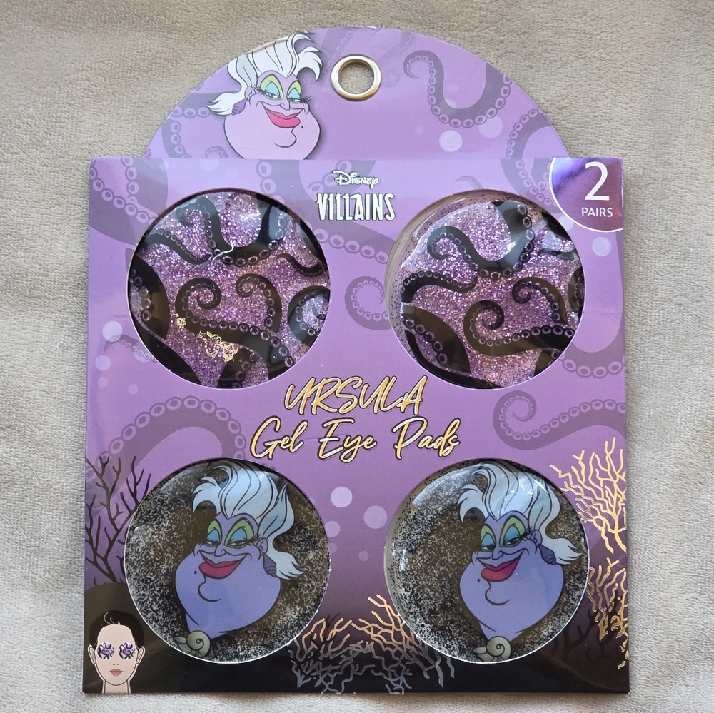 DISNEY Villains Ursula Gel Eye Pads